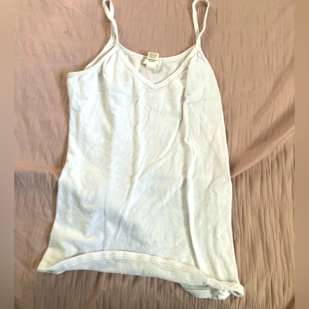 White tank top